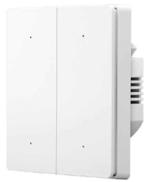 Tuya 4G WiFi Push Button Switch with Neutral Line, 500W/Gang Load, Alexa & Google Home Compatible, IEEE 802.11 Wireless Standard